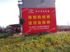 普安墙体广告影响褪色的因素