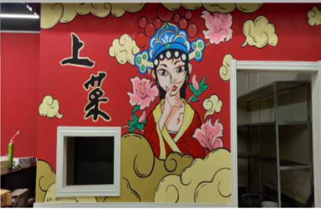 普安墙体彩绘的发展和应用