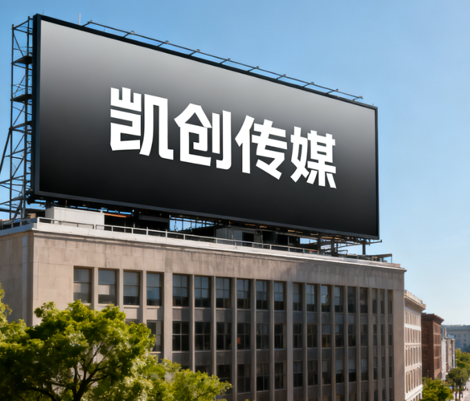 普安户外广告牌的设计与制作