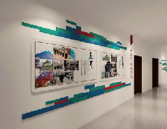 普安企业文化墙用什么材料好？