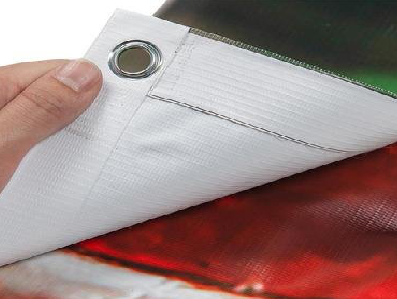 普安喷绘和刀刮布的工艺区别。