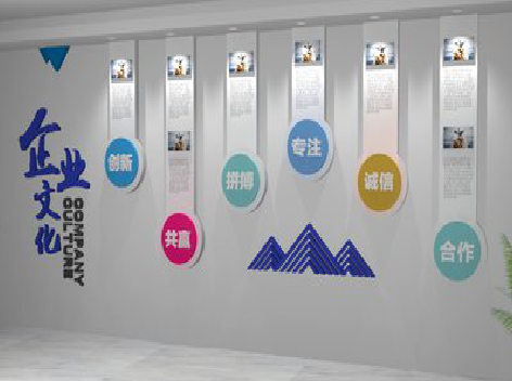 普安企业文化墙需要传递什么办公文化？